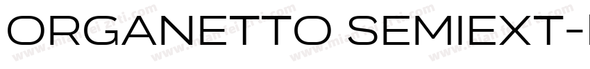Organetto SemiExt字体转换